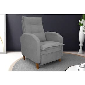 Poltrona Reclinável MX65 Yaris Boucle Cinza F497 - Matrix