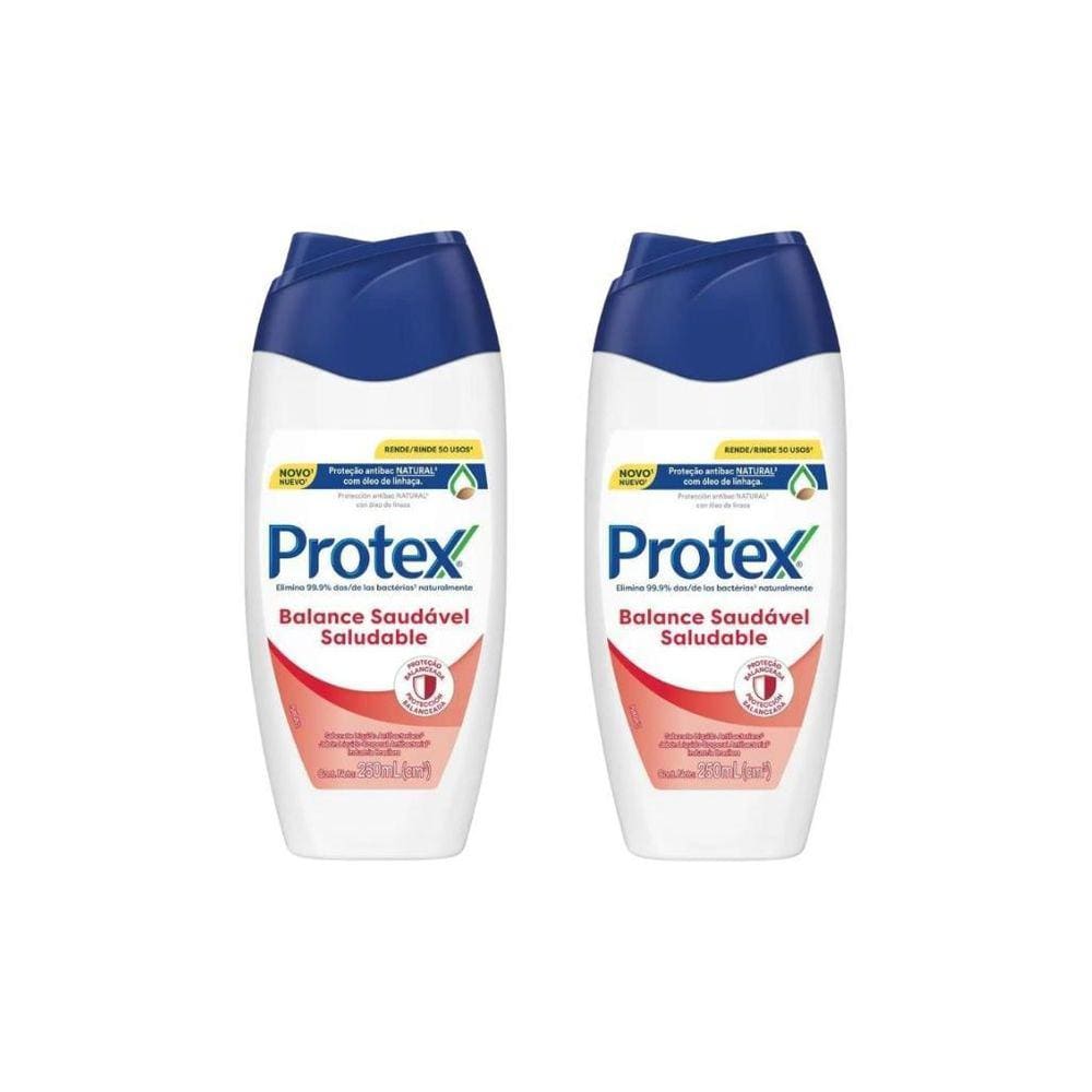 Sabonete Liquido Protex 250Ml Balance - Kit Com 2Un