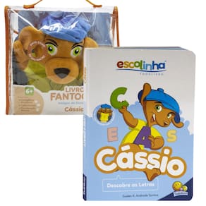 Livro Infantil Fantoche Amigos da Escolinha Cássio Todolivro
