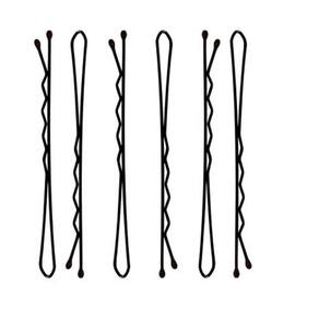 Kit Com 36 Grampos De Cabelo Clássico Prendedor Preto 5Cm