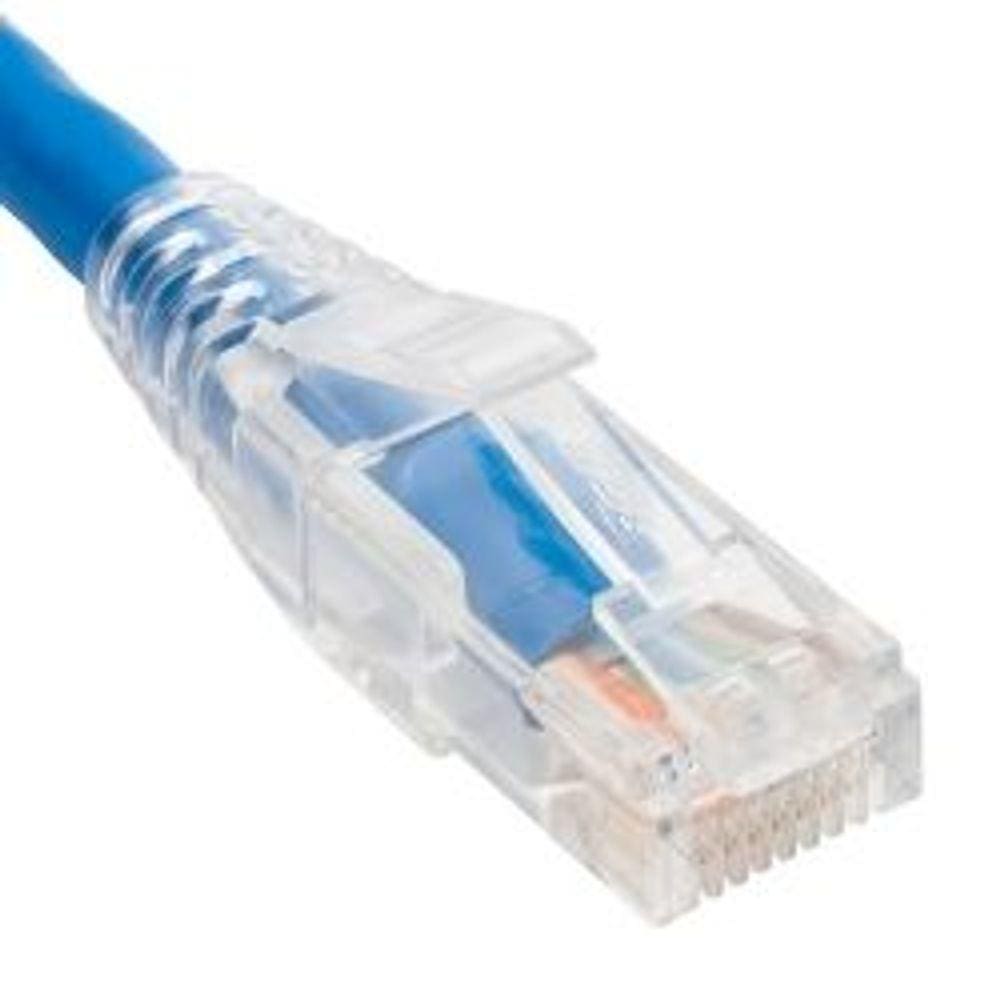 Patch Cord Cat6 Clear Boot 7` Azul
