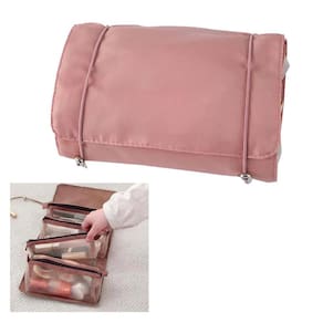 Necessaire Cosmetico Higiene Pessoal Maquiagem Acessorio Bolsa Viagem Mala Resistente Multiuso