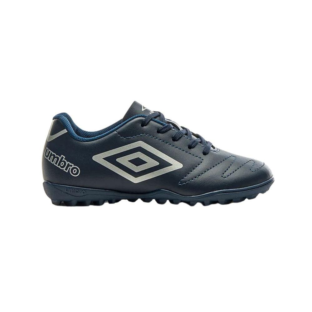 Chuteira Umbro Class Jr Society Infantil Marinho Cinza