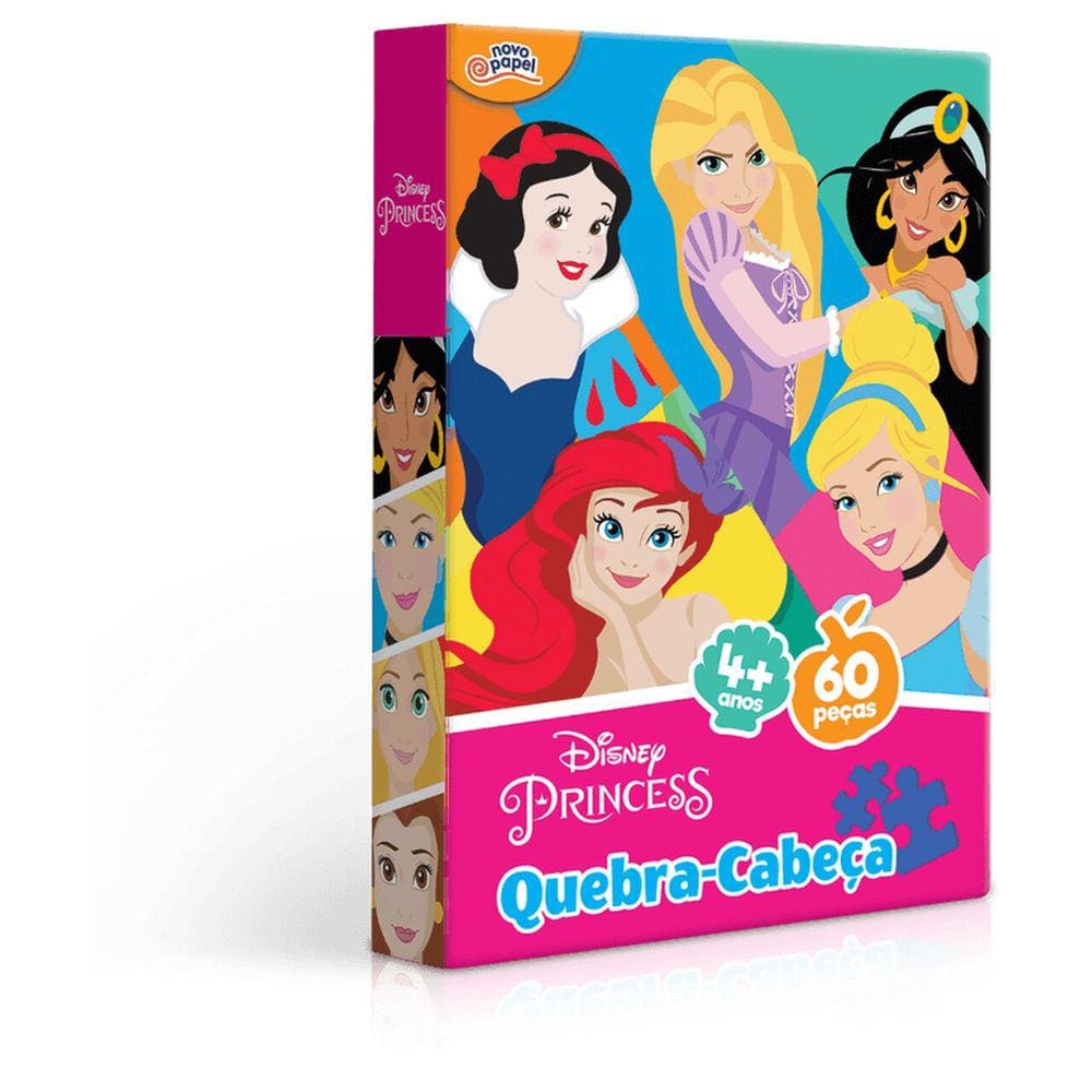 Quebra Cabeça Princesas 60 Peças Toyster - 8006