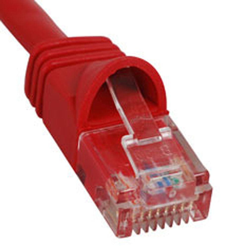 Cordão De Remendo, Cat 6, Bota Moldada, 10` Red