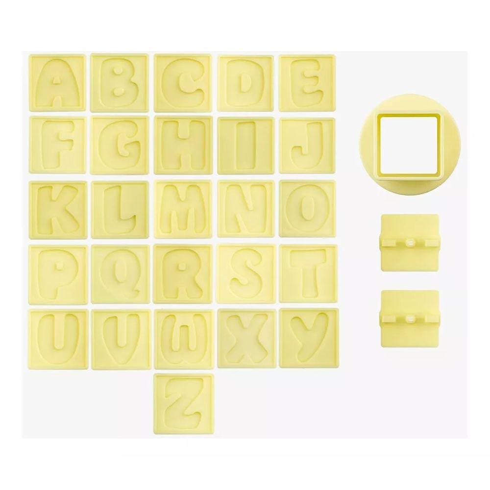 Molde Para Ejetor Max Letras 29 Pç Doces Brigadeiro Gourmet