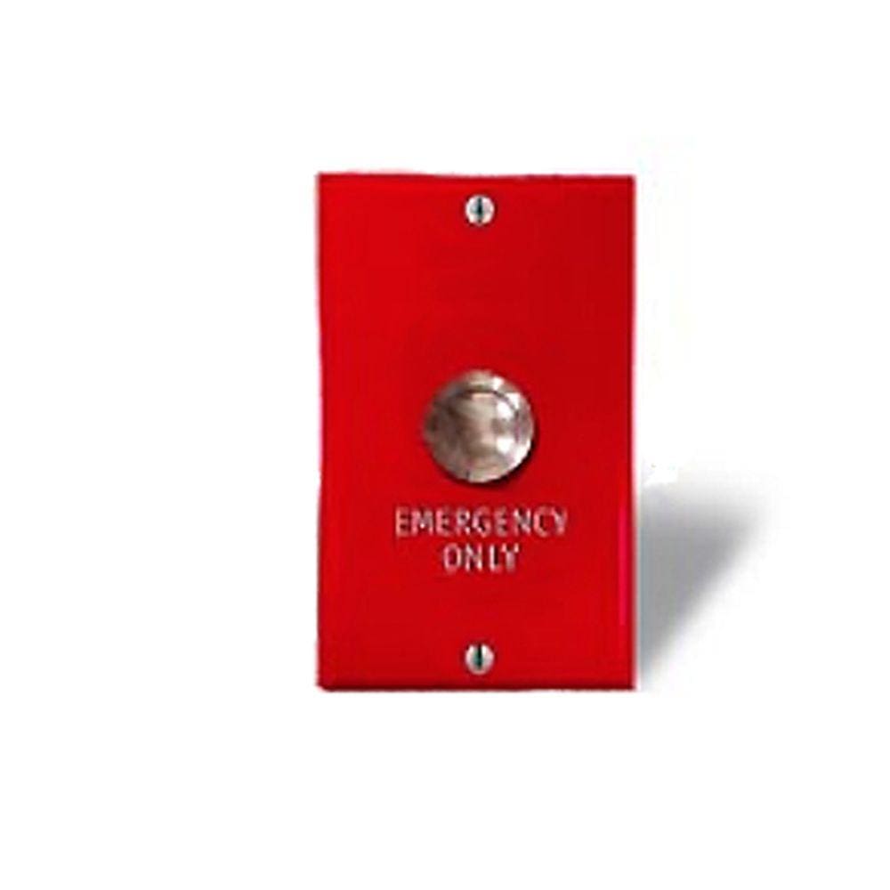 Interruptor de chamada de emergência vermelho