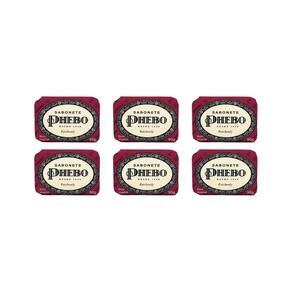 Sabonete Phebo Patchouly 90G - Kit C/6Un