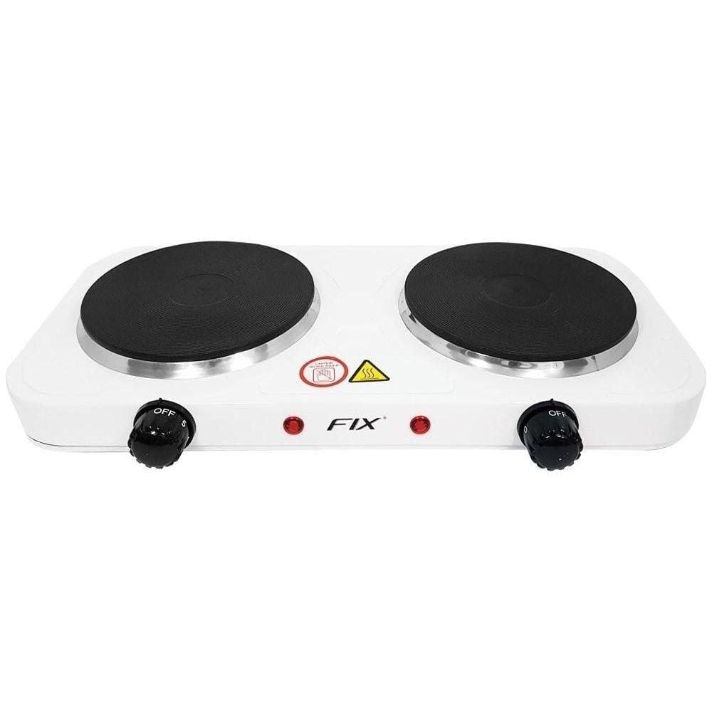 Fogão Portátil Elétrico 2 Bocas - 2.000 Watts - 110V