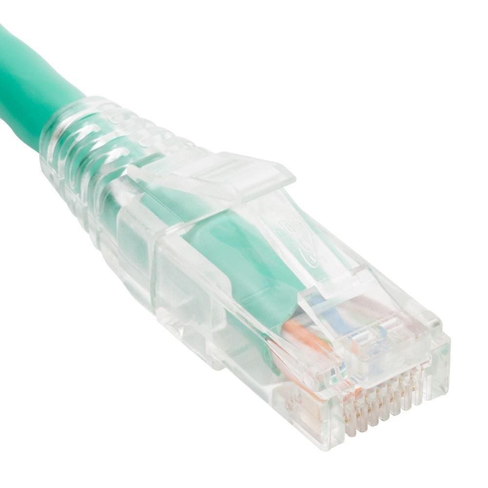 Patch Cord Cat6 Clear Boot 14` Verde