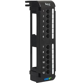 Painel De Conexão, Vertical, Cat 5E, 12 Portas