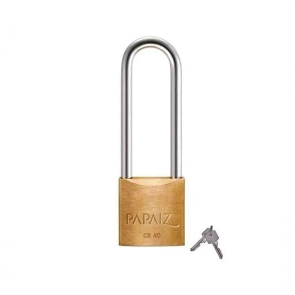 Cadeado Cr40-70 Com Haste Longa - Papaiz