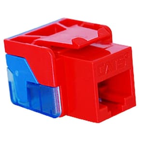 IC1078E5RD - Jack Cat5 VERMELHO