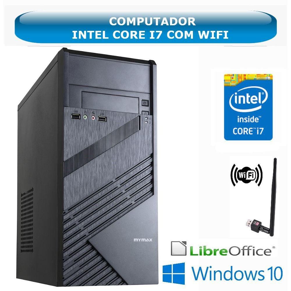 Computador CPU PC Intel Core i7 - Memória 8 GB