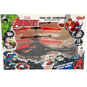 Helicoptero Voador com Sensor Marvel Avengers Homem de Ferro TOYNG 051402