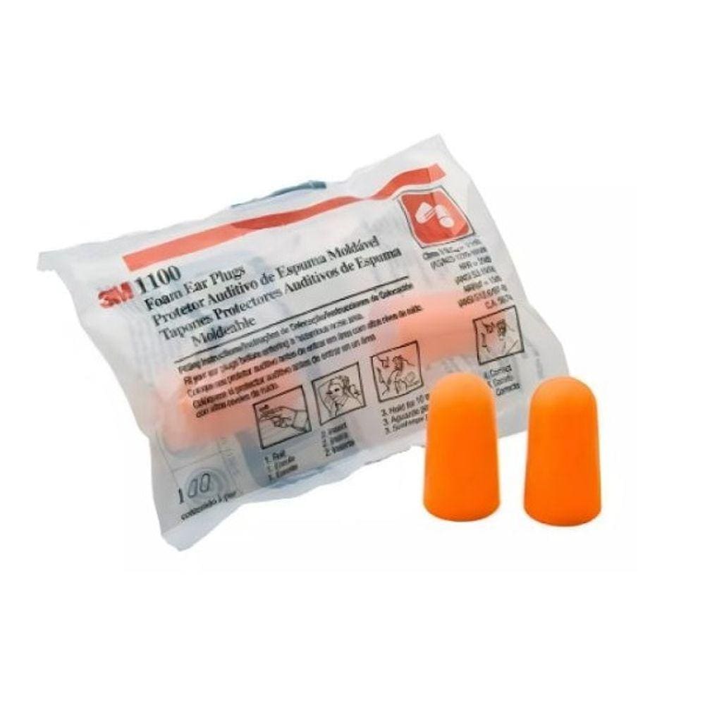 Protetor Auricular Espuma Ouvidos Abafador 3M