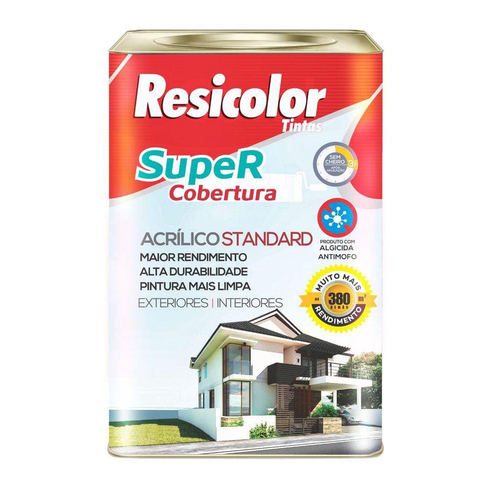 Super Cobertura Branco Sb 18l | Resicolor