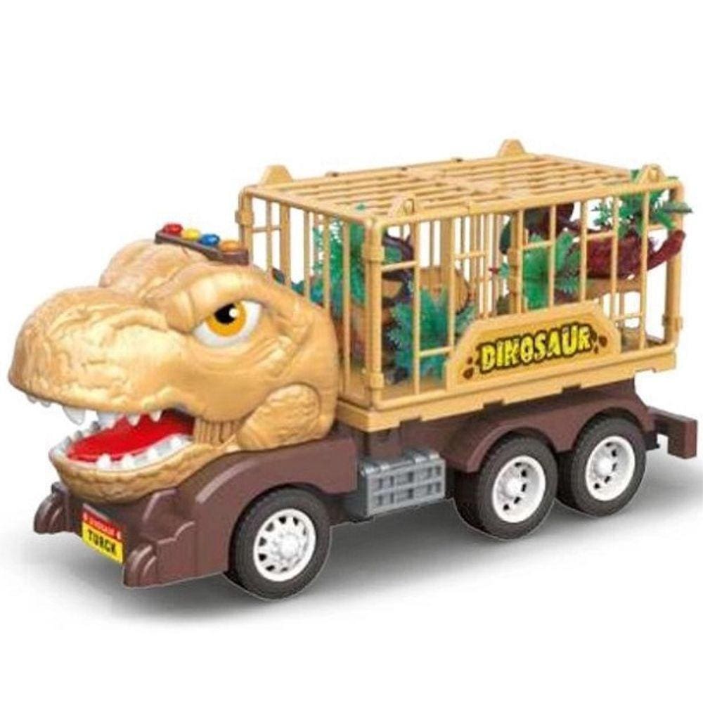 Caminhao Dinotruck Tiranossauro Fricçao com Som ZIPPY TOYS