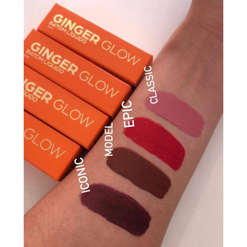 Batom Liquido Ginger Glow - Mari Maria