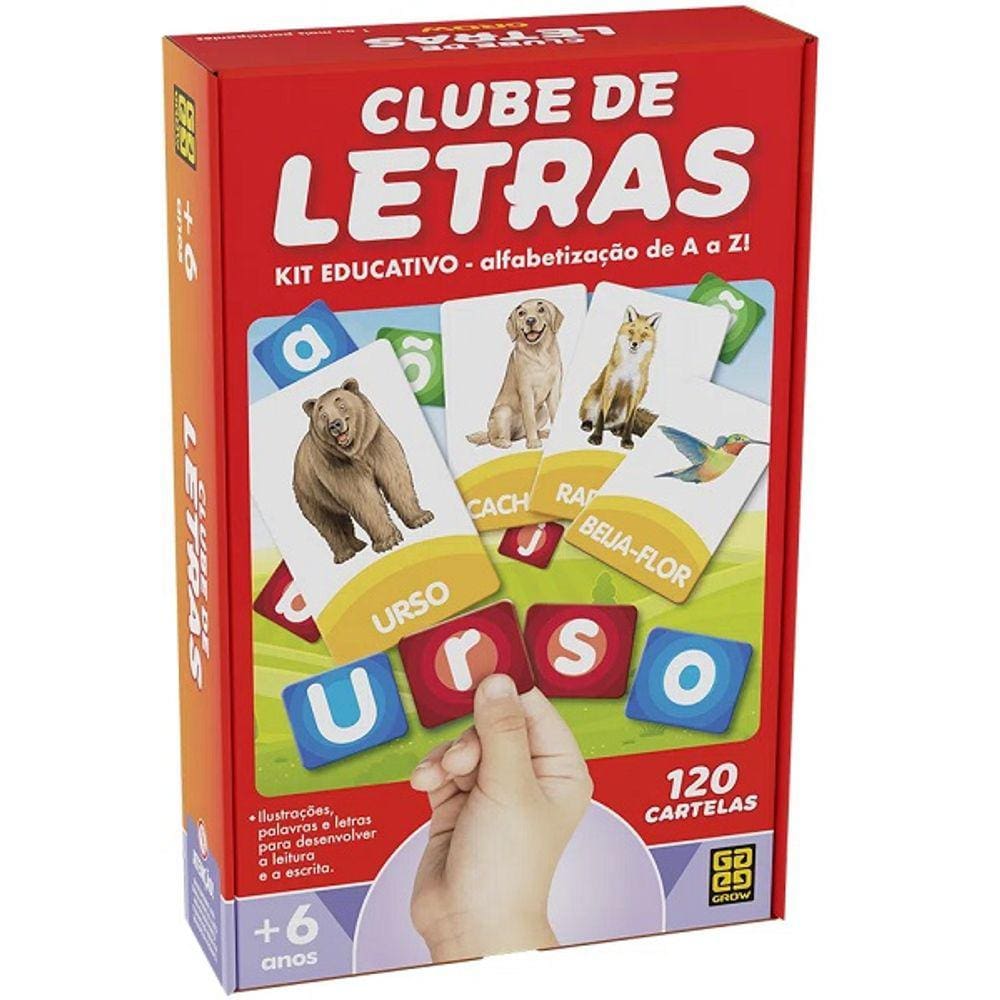 Jogo Clube de Letras GROW
