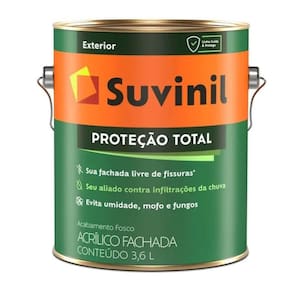 Acrílico Proteção Total Branco 3,6l | Suvinil