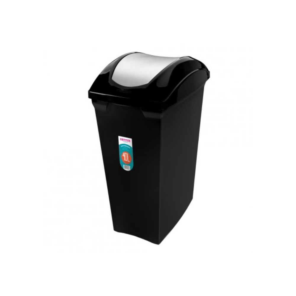 Lixeira Basculante Plástico 40 Litros  Sanremo