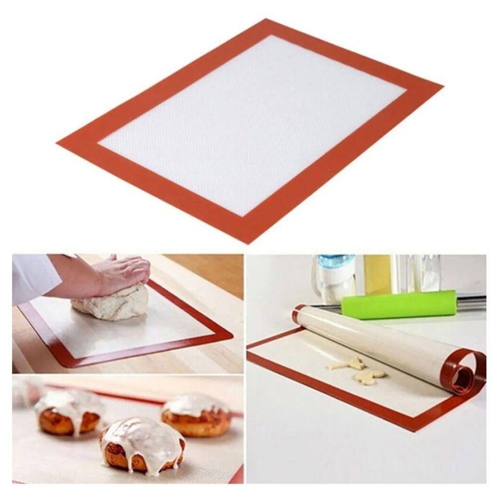 Lamina de silicone para forno antiaderente Silpat Lamina para biscoitos