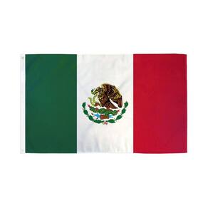 Bandeira Genérica do México 150cm x 90cm Poliéster