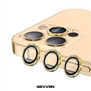Protetor de lente de câmera para 13 Pro/Pro Max Gold