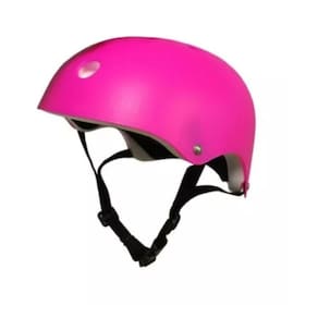 Capacete para crianças de ciclismo, patinação e skate rosa