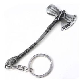 Chaveiro de metal com chave acrílica Make Thor
