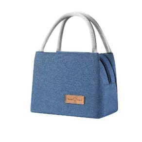 Lancheira portátil Oxford com isolamento térmico para adultos/crianças