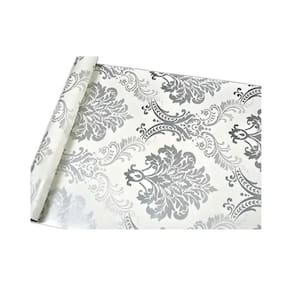 Papel de parede autoadesivo Roll Silver Mosaic 10m x 60cm