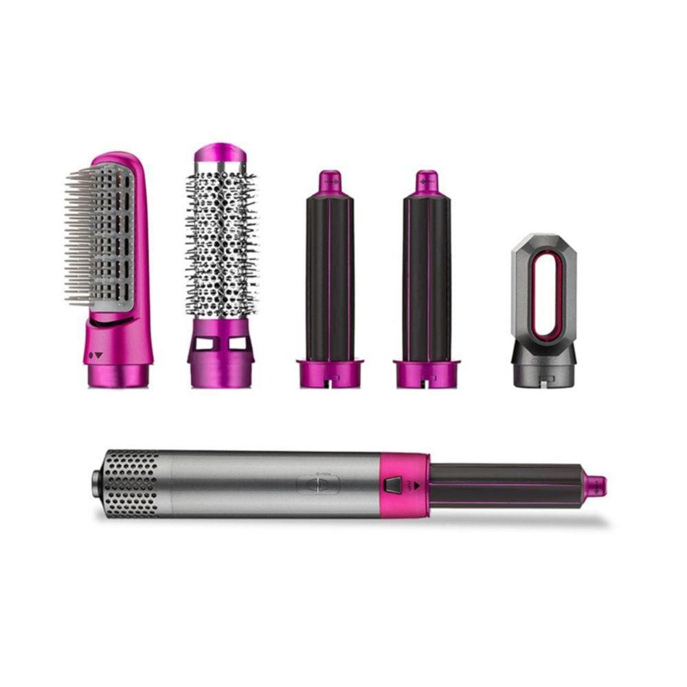 Secador de cabelo Hot Air Brush Curler 5 em 1 1000W 110V/220V