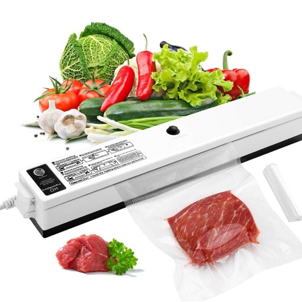 Sacos seladores de alimentos a vácuo Selador a vácuo 100W automático
