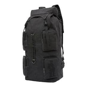 Mochila Tactica Large Canvas 80L para viagens ao ar livre Trekkin