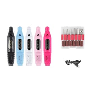 Kit de polidor de unhas, torno elétrico de 3000 rpm com USB Lime
