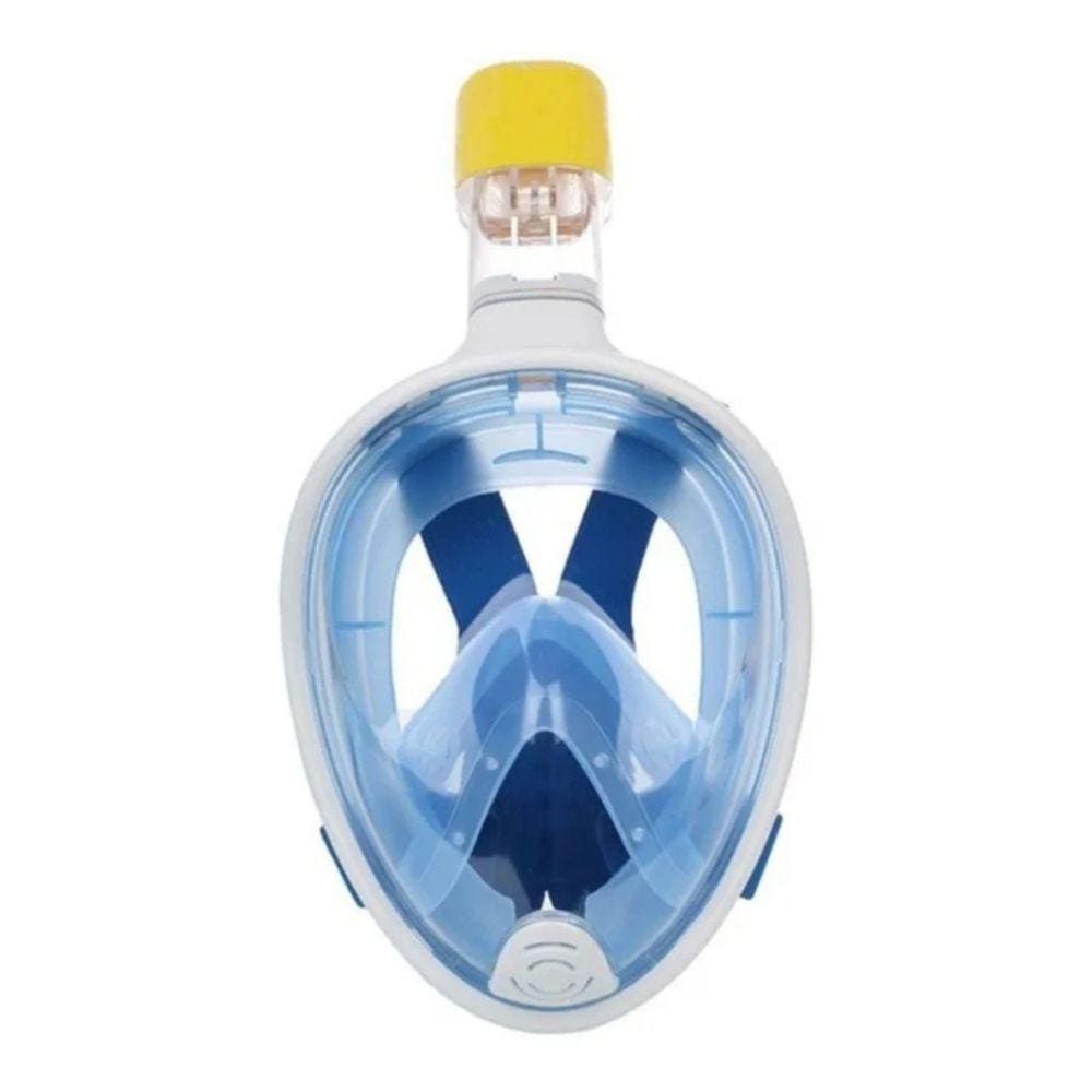 Máscara de mergulho para rosto inteiro, silicone seco, neblina, mergulho, natação