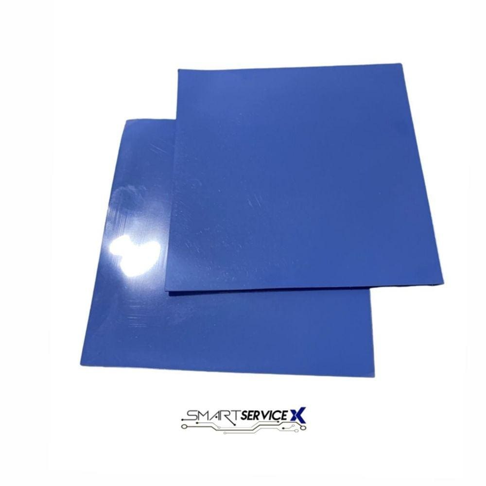 Dissor de calor com almofada térmica para CPU GPU 100x100x1mm azul