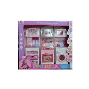 Pacote de cozinha para boneca Modern Kitchen compatível com Barbie