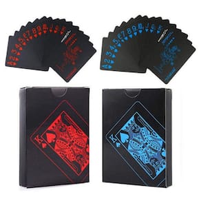 Pacote de cartas de baralho 2 Barajas (espanhol, azul e vermelho)
