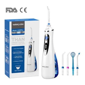 Irrigador Dentário Waterpulse V400 Plus 240mL Recarregável