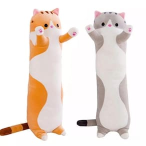 Almofada de pelúcia Kitten, almofada de pelúcia, 60 cm, Kawaii Cat Embrace