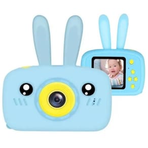Câmera digital para crianças recarregável com 10 MP, zoom 4X e jogo