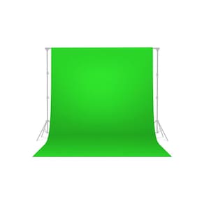 Foto de fundo fotográfica 3x2m verde para retrato ou produto