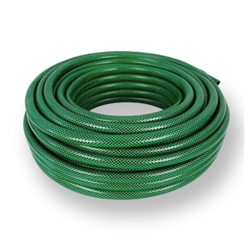 Malha de mangueira reforçada de 1/2 polegada e 50 m para jardim e uso divertido