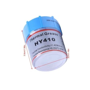Pasta térmica HY410 branca 10g para CPU, VGA, chipset, radiador