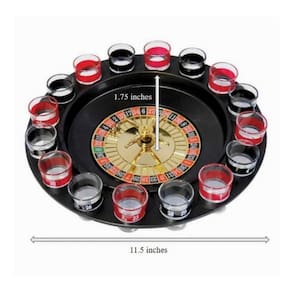 Jogo de cassino com conjunto de roleta com 16 tiros Tragus para 2 a 8 jogadores