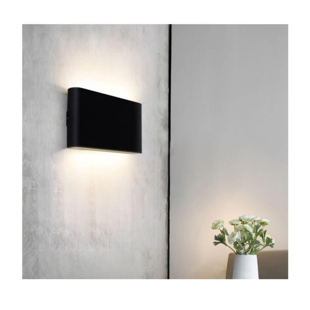 Applique de parede com LED duplo 6W Exterior