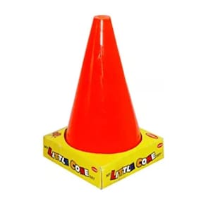 Conjunto de mini cones de treinamento 4 MY LITTLE CONE 14 cm laranja